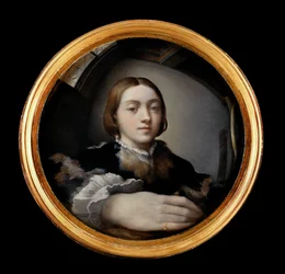 Self Portrait at the Mirror